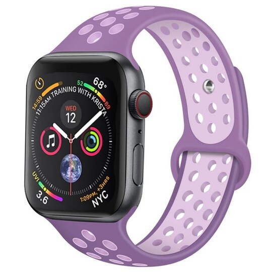 EBN Sport Armband Apple Watch 4 (40) - Lila/rosa