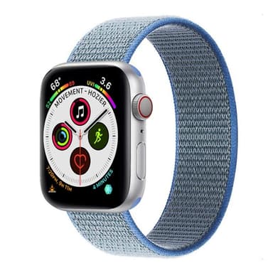 Apple Watch 5 (44mm) Nylon Armband - Tahoe Blue
