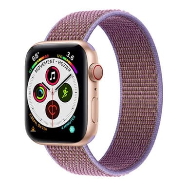 Apple Watch 5 (44mm) Nylon Armband - Lilac