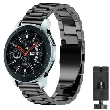Armband rostfritt stål Samsung Galaxy Watch 46mm - Svart