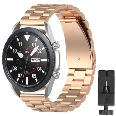 Armband rostfritt stål Samsung Galaxy Watch 3 (45mm) - Rosè