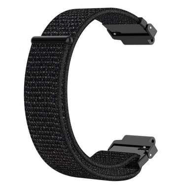 Nylon Armband Garmin Forerunner 220/230/235/620/630/735XT - svart