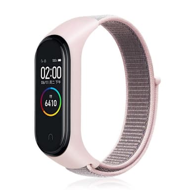 Nylon Armband Xiaomi Mi Band 3 / 4 - Pink sand