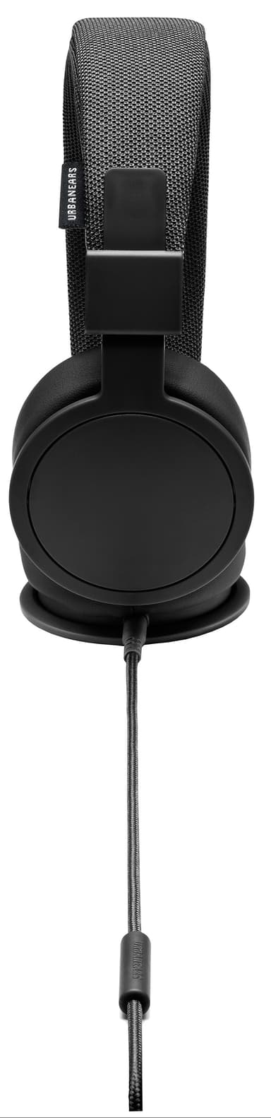 Urbanears Plattan TX on-ear hörlurar (svart)
