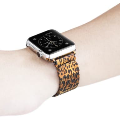 Apple Watch 4 (44) Armband Milanese - Leopard
