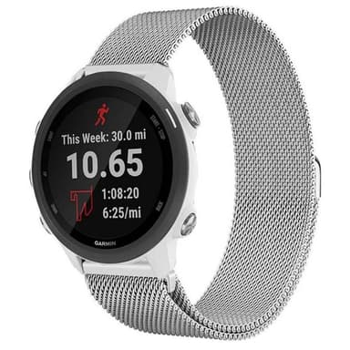 Milanese Armband GARMIN Forerunner 245/245 Music - Silver