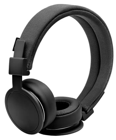 Urbanears Plattan TX on-ear hörlurar (svart)