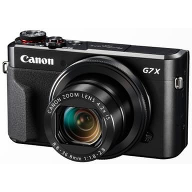 Canon PowerShot G7X Mark 2 kompaktkamera (svart)