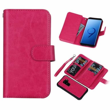 Dubbelflip Magnet 2i1 Samsung Galaxy S9 Plus (SM-G965F)  - Rosa