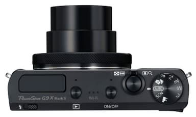 Canon PowerShot G9X Mark 2 kompaktkamera (svart)