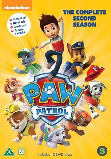 PAW PATROL S.2: VOL 1-10 COMPLETE BOX (DVD)