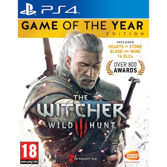 The Witcher 3: Wild Hunt - Game of the Year Ed. (PS4)
