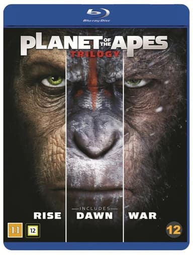 PLANET OF THE APES 1-3 COLLECTION / 2011-2017 (Blu-ray)