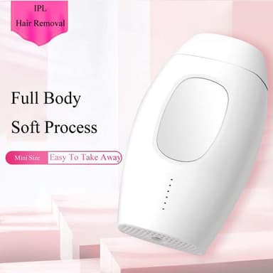IPL laser epilator för permanent hårborttagning Vit