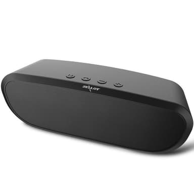 Bärbar högtalare med Bluetooth och AUX-port - Svart