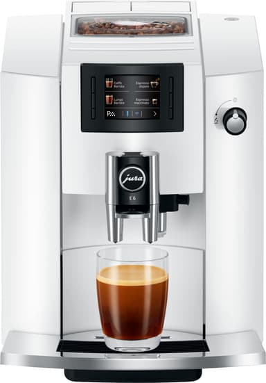 Jura E6 Piano White espressomaskin E6PIANO