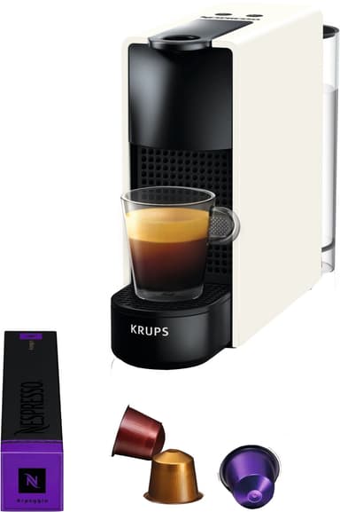 NESPRESSO® Essenza Mini kaffemaskin av Krups, Vit