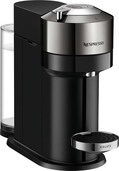 NESPRESSO® Vertuo Next kaffemaskin av Krups, Dark Chrome