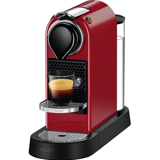 NESPRESSO® CitiZ kaffemaskin av Krups, Röd
