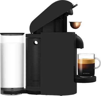 NESPRESSO® VertuoPlus Deluxe kaffemaskin av Krups, Svart