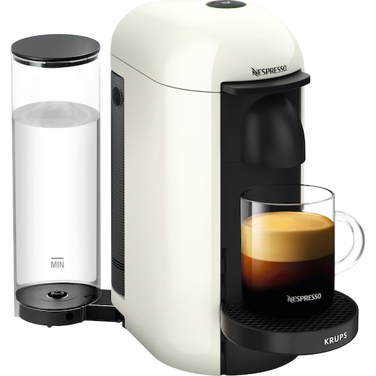 NESPRESSO® VertuoPlus kaffemaskin av Krups, Vit
