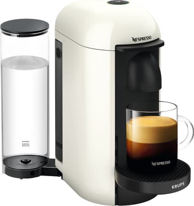 NESPRESSO® VertuoPlus kaffemaskin av Krups, Vit