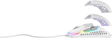 Xtrfy M42 mus för gaming (vit)