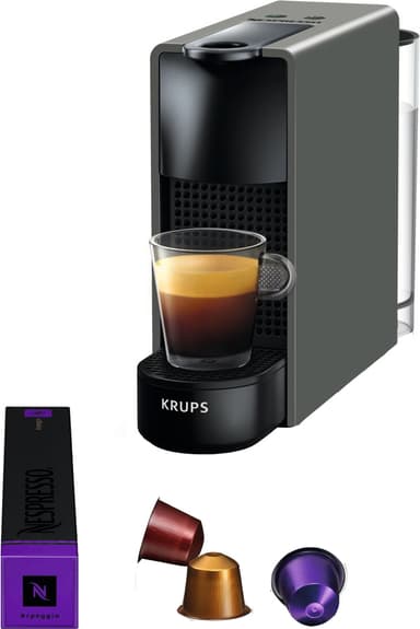 NESPRESSO® Essenza Mini kaffemaskin av Krups, Grey