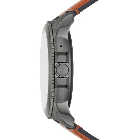 Fossil Gen 5E smartwatch 44mm rostfritt stål (brun)