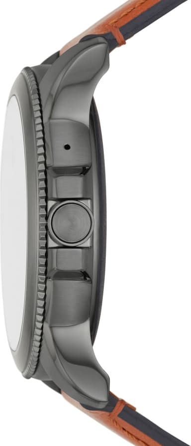 Fossil Gen 5E smartwatch 44mm rostfritt stål (brun)