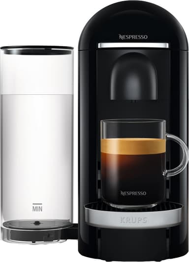NESPRESSO® VertuoPlus kaffemaskin av Krups, Svart