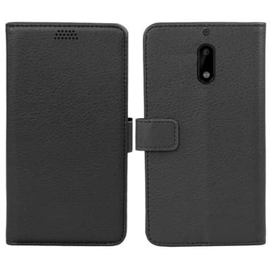 Mobilplånbok 2-kort Nokia 6 (TA-1021)  - Svart