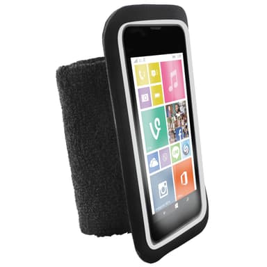 Puro Uni Running handledsband, upp till 4,3 tum Svart