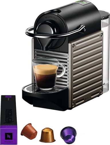 NESPRESSO® Pixie kaffemaskin av Krups, Electric Titan