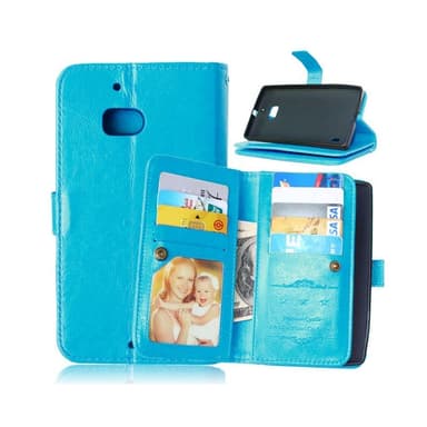 Dubbelflip Flexi 9-kort Microsoft Lumia 930 (RM-1045)  - Ljusblå