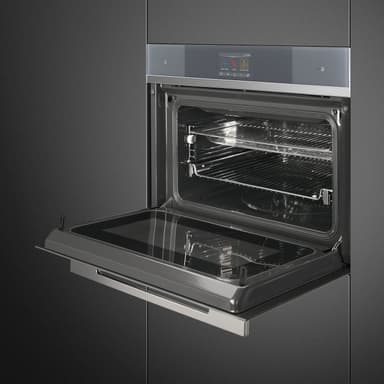 Smeg kompaktugn SF4104WMCS