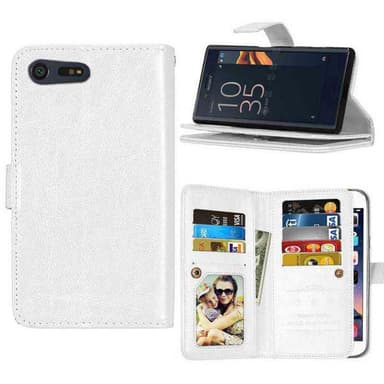 Dubbelflip Flexi 9-kort Sony Xperia X Compact (F5321)  - Vit