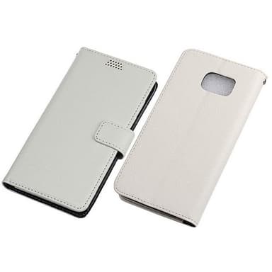 Mobilplånbok 3-kort Samsung Galaxy S6 Edge Plus (SM-G928F)  - Vit
