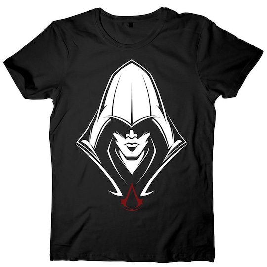 T-shirt Assassin s Creed - Black Assassin svart (XL)