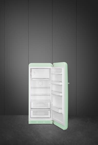 Smeg 50 s style Kylskåp med frysfack FAB28RPG5 (pastellgrön)