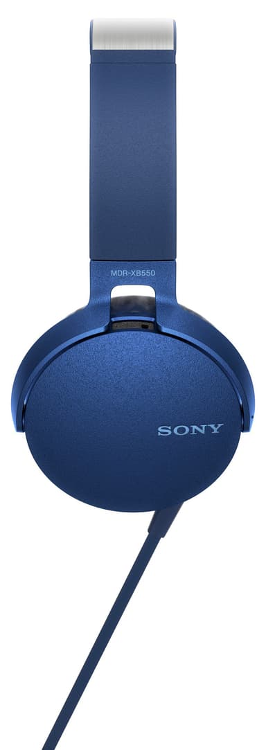 Sony hörlurar on-ear MDR-XB550 (blå) Sony hörlurar on-ear MDR-XB550 (blå)