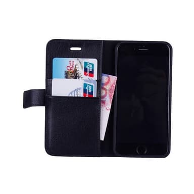 Mobilplånbok 2-kort Apple iPhone 6, 6S  - Svart