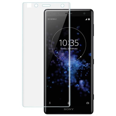 Protection Écran Verre Trempé 3D Courbé Pour Sony Xperia XA2 - TM Concept, Anti-Choc