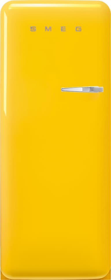 Smeg 50 s style Kylskåp med frysfack FAB28LYW5 (gul)