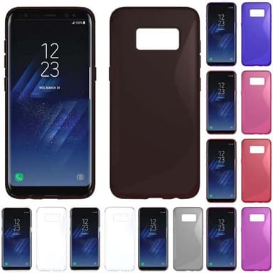 S Line silikon skal Samsung Galaxy S8 Plus (SM-G955F)  - Rosa