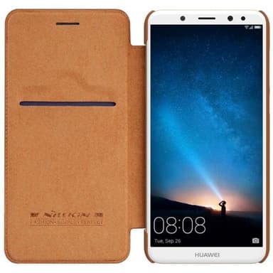 Nillkin Qin FlipCover Huawei Mate 10 Lite (RNE-L21)  - Brun