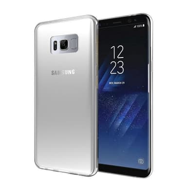 360° heltäckande silikon skal Samsung Galaxy S8 (SM-G950F)  - Transp