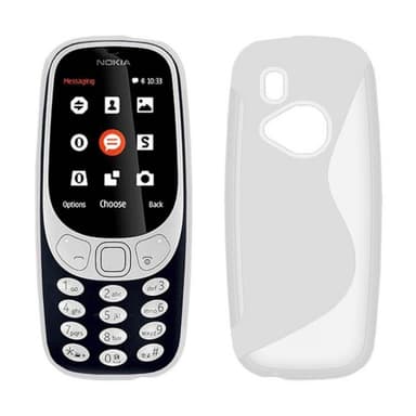 S Line silikon skal Nokia 3310 2017 (TA1008)  - Transparent