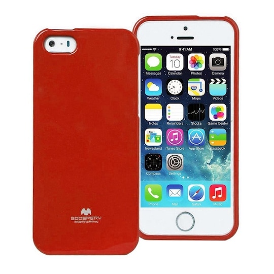 Mercury Jelly Case Apple iPhone 4 / 4S  - Röd