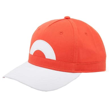 Pokémon - Ash Ketchum keps (orange, vit)